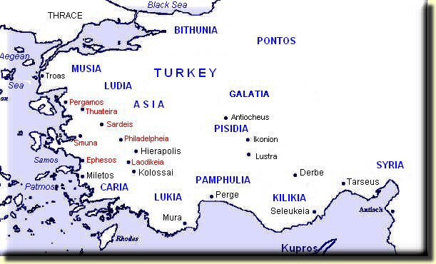 Map of Seven Assemblies