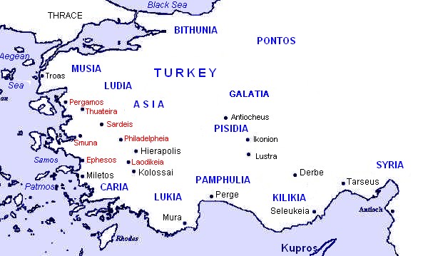 Map of Seven Assemblies