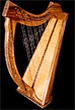 22 String harp = to 22 Hebrew Alphabet
